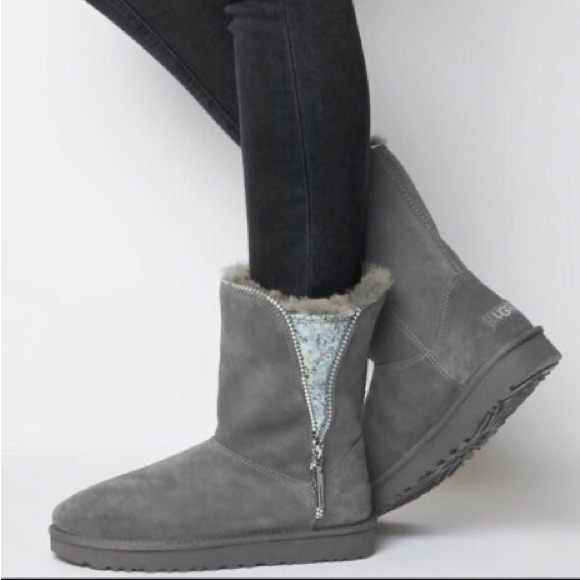 Sequin Gray Uggs